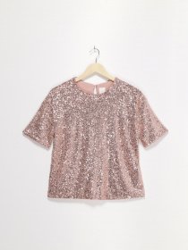 Блуза H&M модель 0908563_рожевий комб. Блуза H&M модель 0908563_рожевий комб. Фото