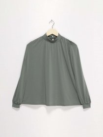 Блуза H&M модель 0920529_оливковий Фото