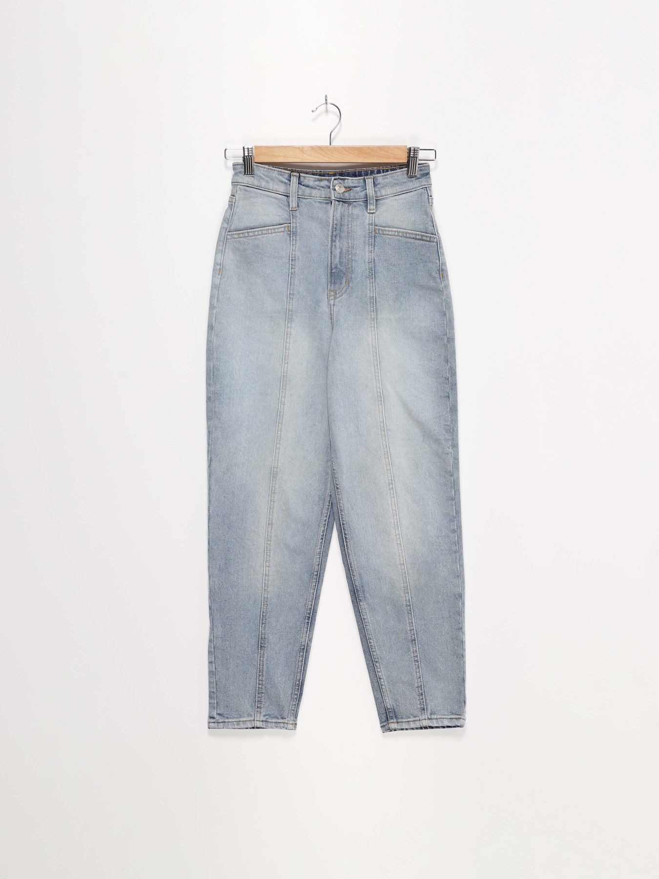 Прямі джинси H&M модель 0920929_с.синій Фото