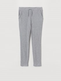 Брюки повседневные H&M модель 0762666_сірий Фото