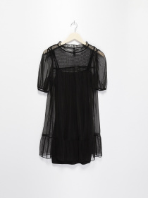 Платье мини H&M модель 09283522_чорний Фото