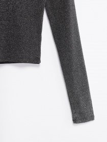 Лонгслів H&M модель 09314440_чорний комб. Лонгслів H&M модель 09314440_чорний комб. Фото