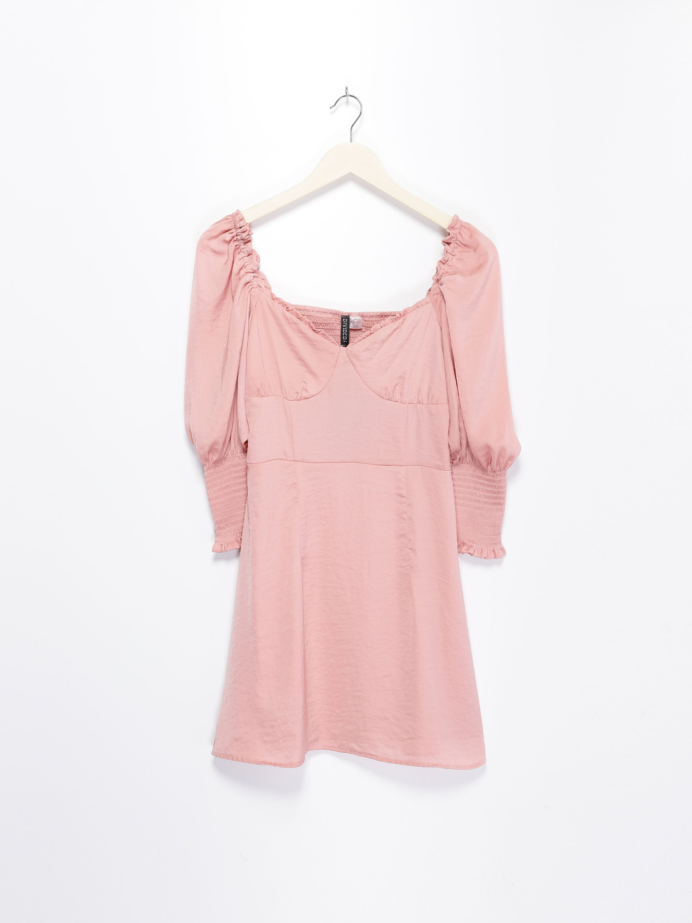 Сукня міні H&M модель 0932888_рожевий Фото