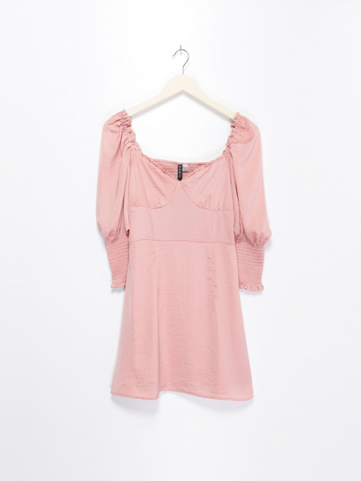 Сукня міні H&M модель 0932888_рожевий Фото