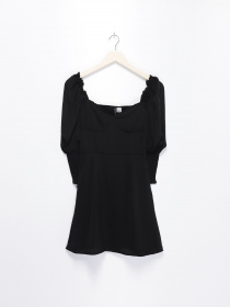 Сукня міні H&M модель 0932888_чорний Фото