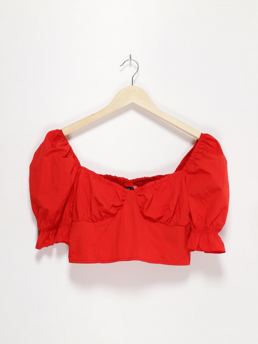 Топ H&M модель 0933675_червоний Фото