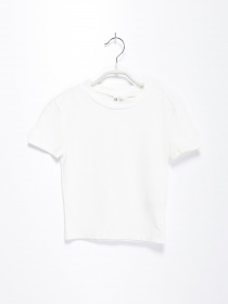 Футболка H&M модель 0934070_білий Фото