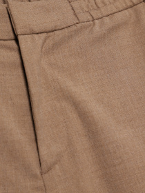 Повседневные штаны H&M модель 0942609_бежевий комб. Фото