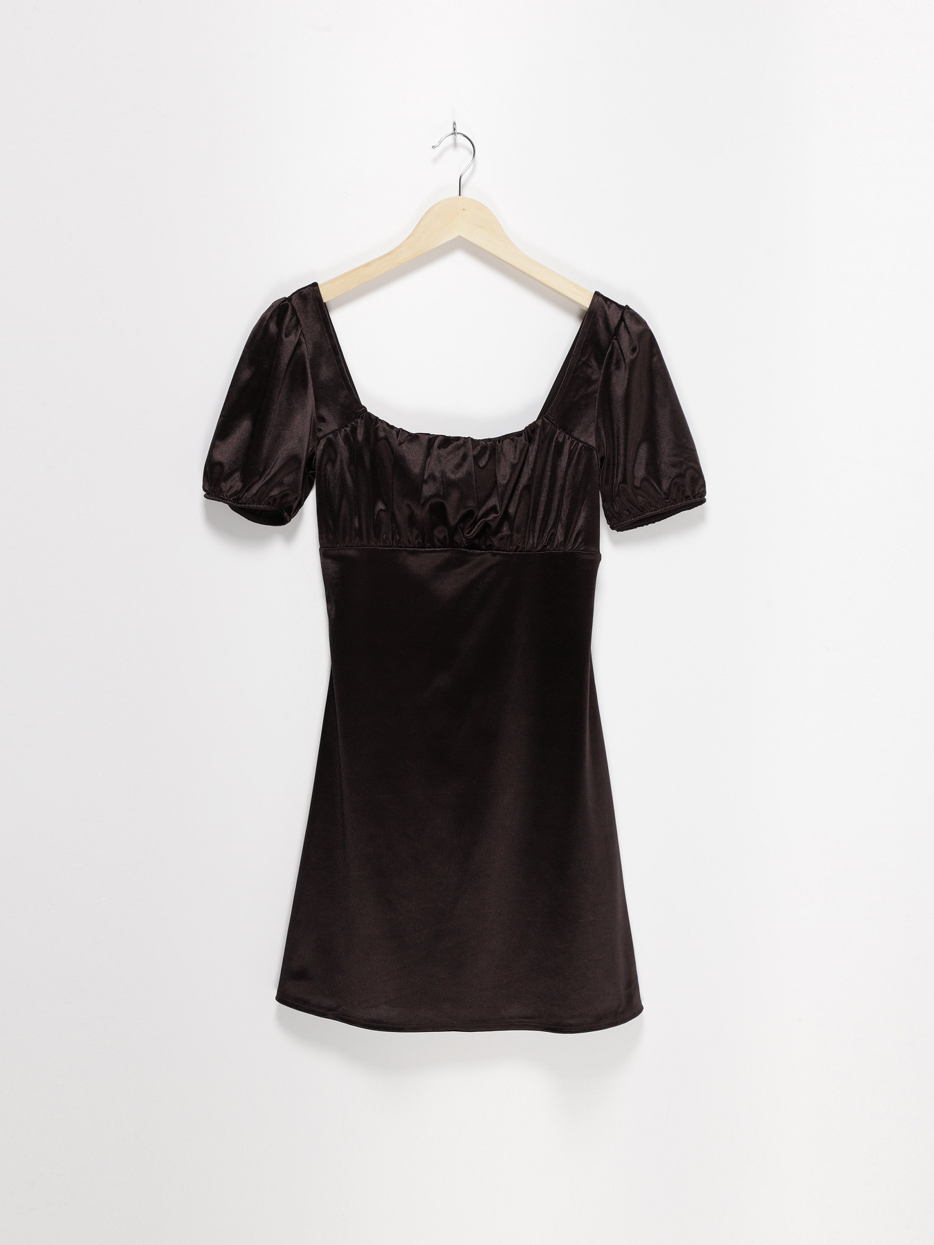 Платье мини H&M модель 0943347_т.коричневий Фото