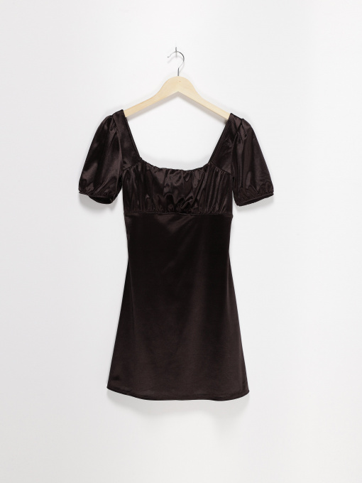 Платье мини H&M модель 0943347_т.коричневий Фото