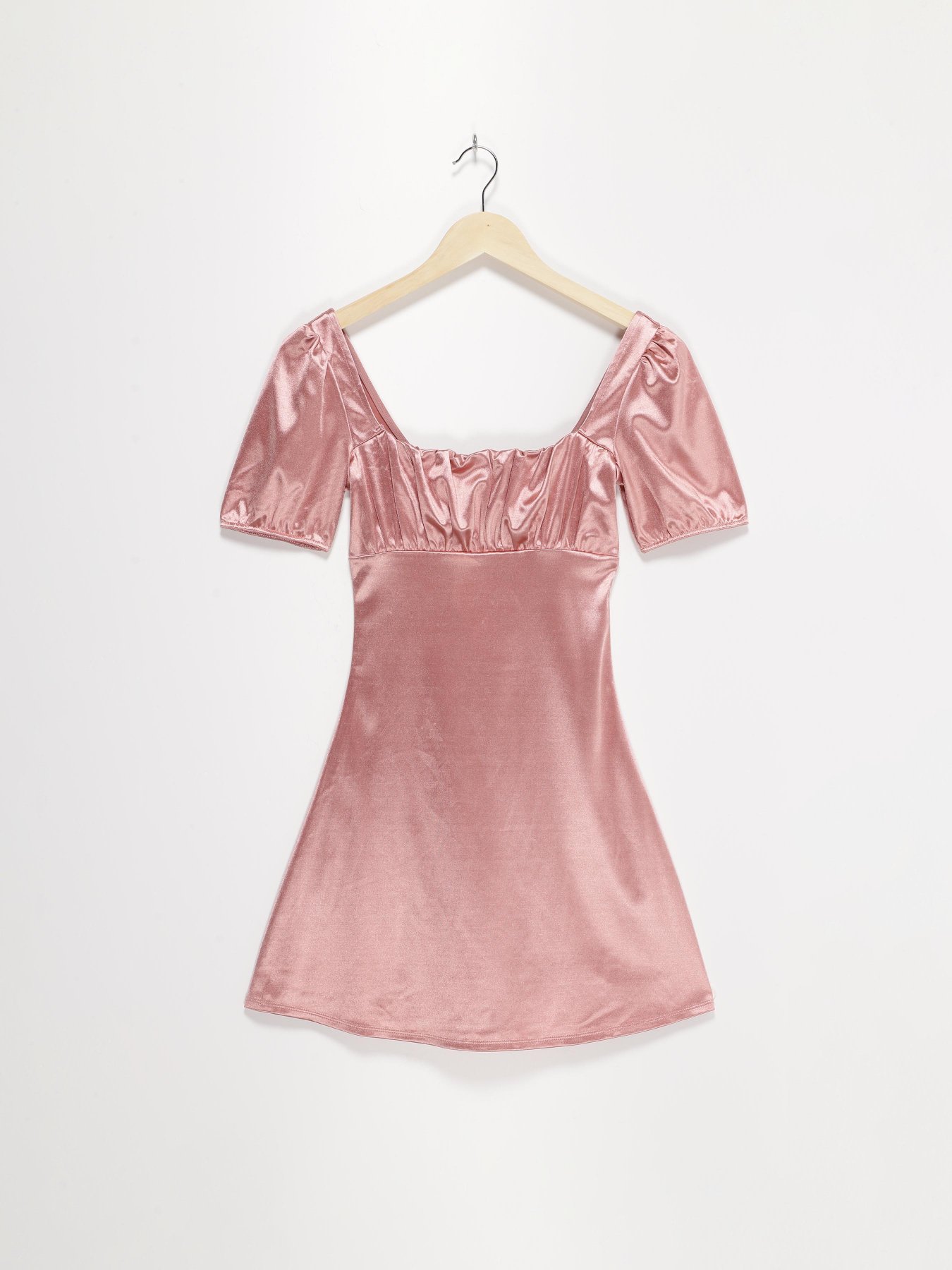 Сукня міні H&M модель 09433472_рожевий Фото