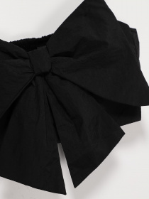 Топ H&M модель 0944668_чорний Фото