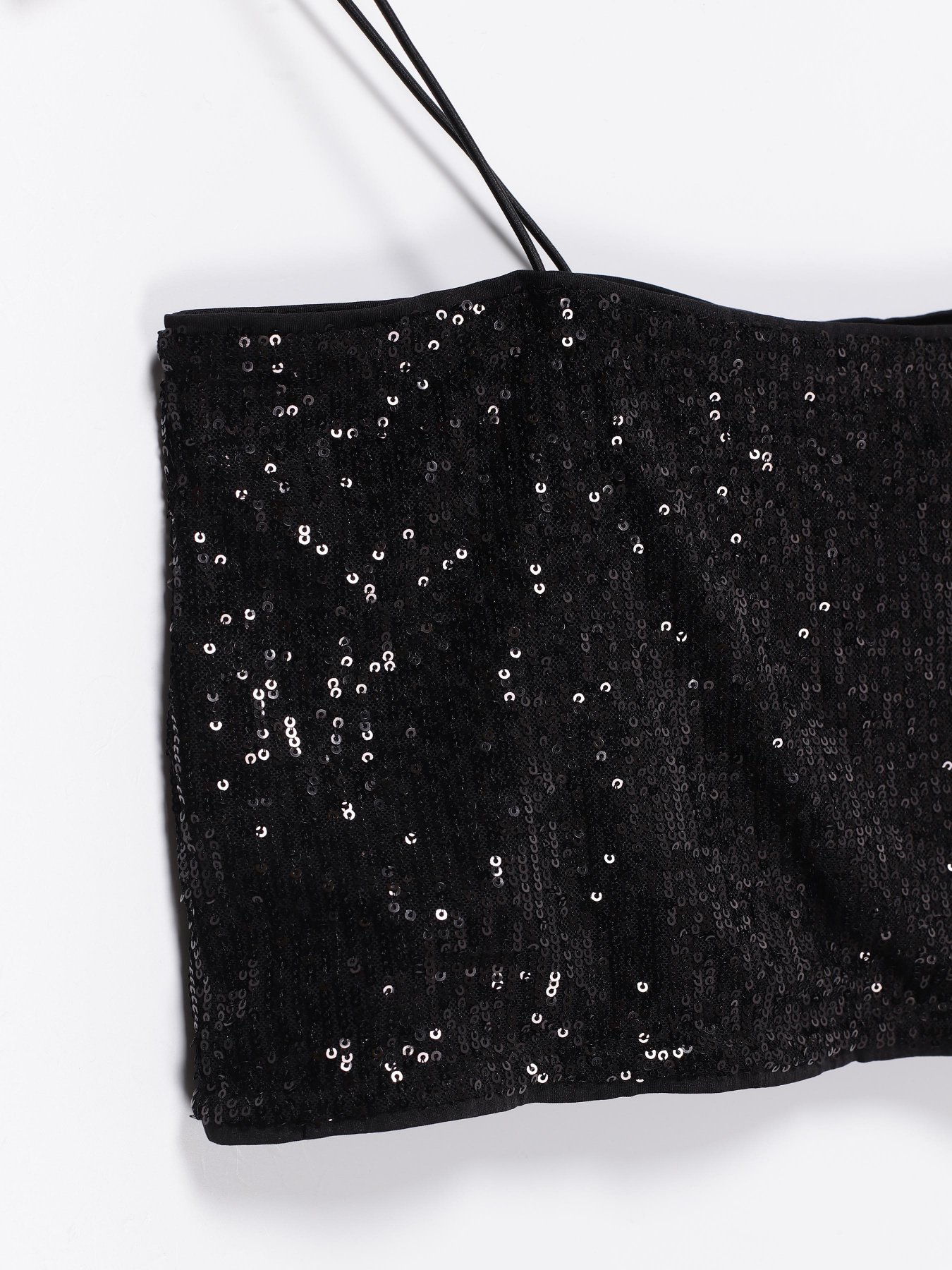 Топ H&M модель 0948225_чорний Фото