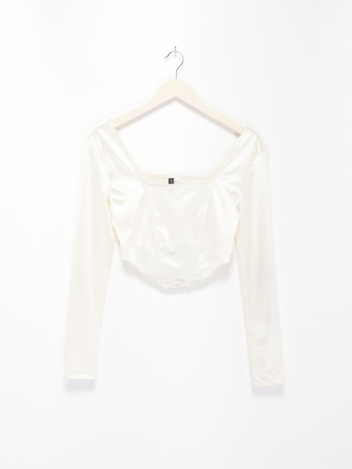 Топ H&M модель 09492322_с.бежевий Фото