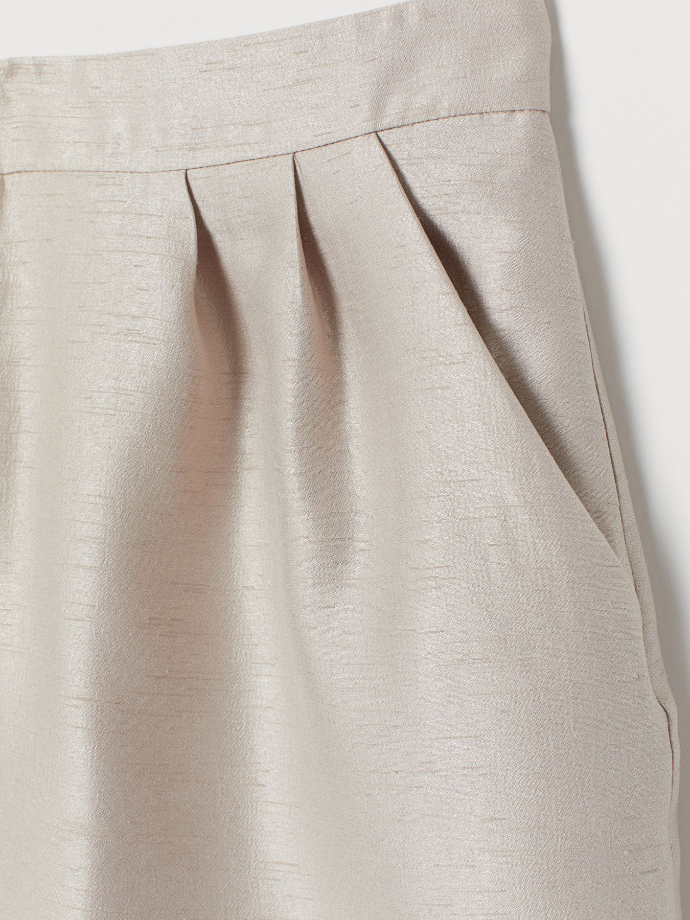 Юбка миди H&M модель 0766829_с.бежевий Фото