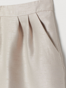 Юбка миди H&M модель 0766829_с.бежевий Фото