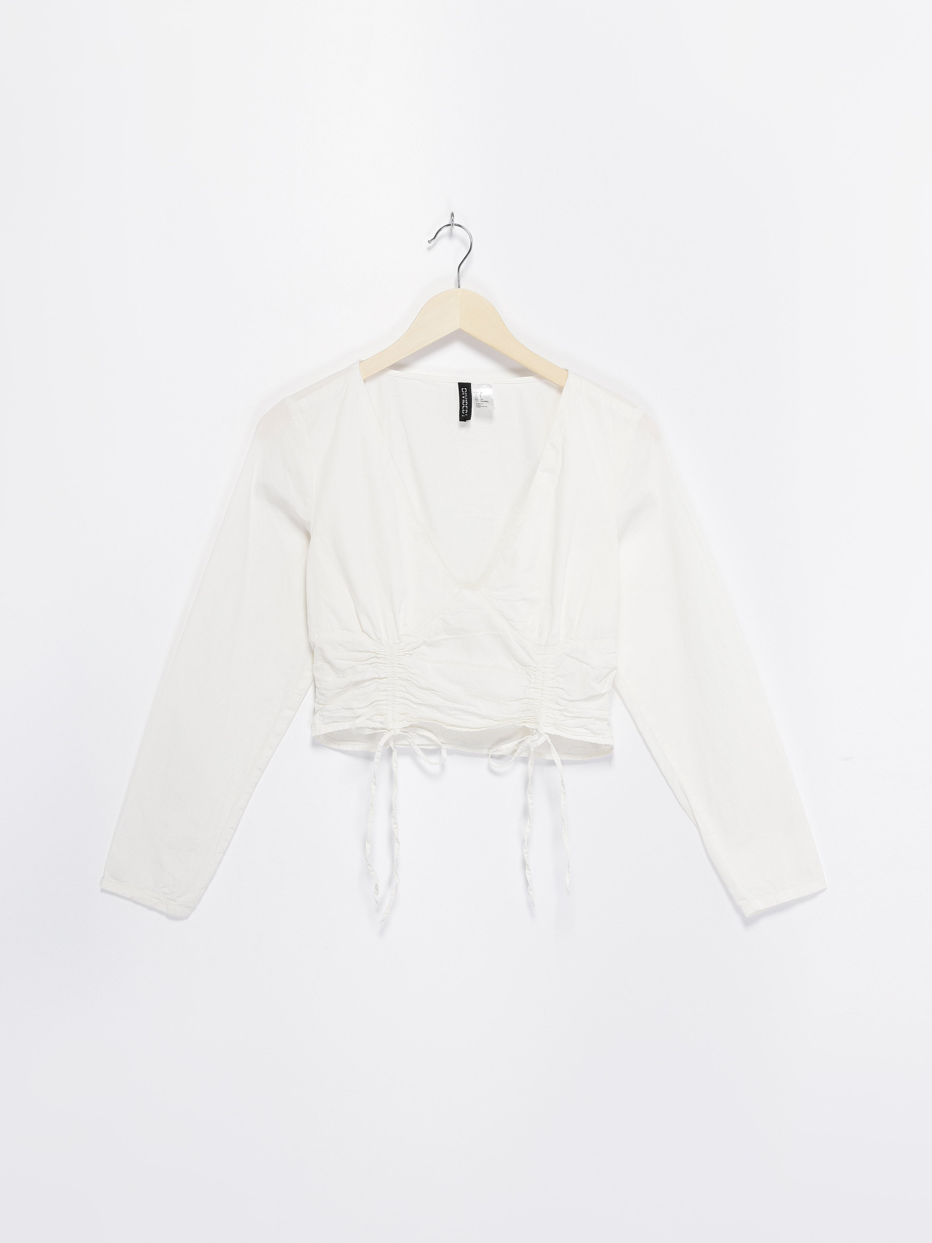 Блуза H&M модель 0968541_білий Фото