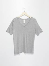 Футболка H&M модель 0976661_сірий Фото