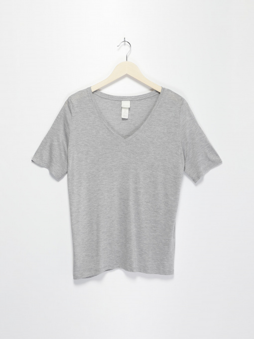 Футболка H&M модель 0976661_сірий Фото