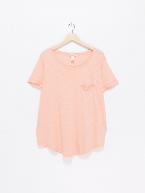 Футболка H&M модель 0189955_с.помаранчевий Фото