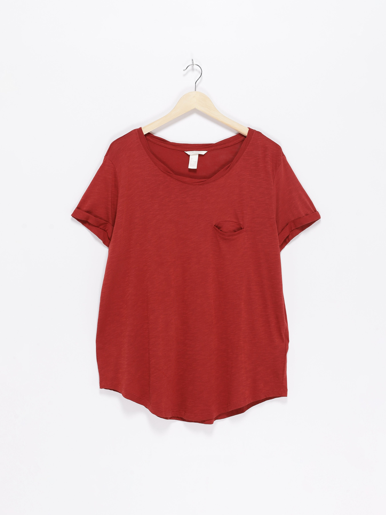 Футболка H&M модель 0189955_т.помаранчевий Фото