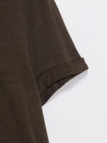 Футболка H&M модель 0189955_хакі Фото