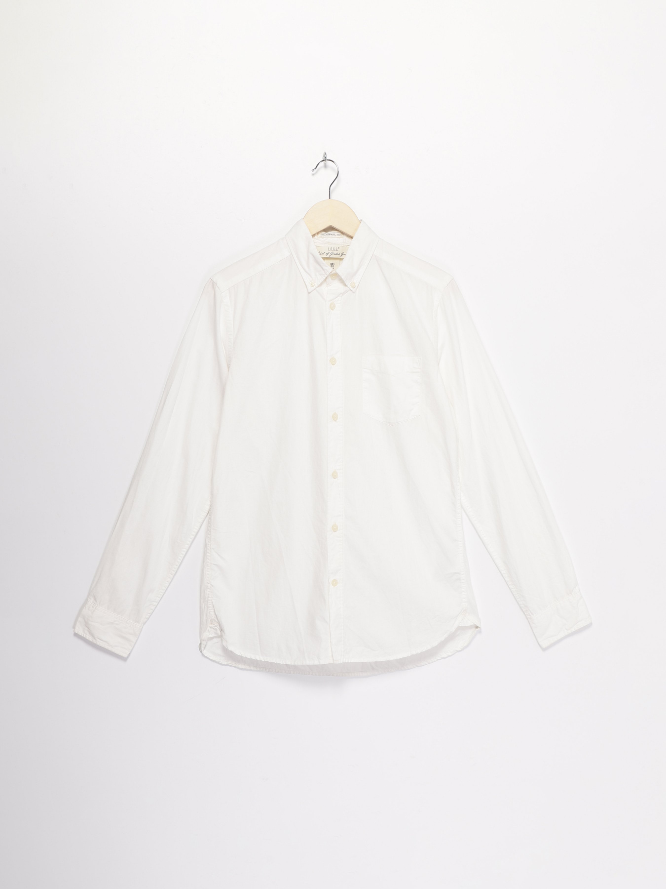 Рубашка H&M модель 0289404_білий Фото