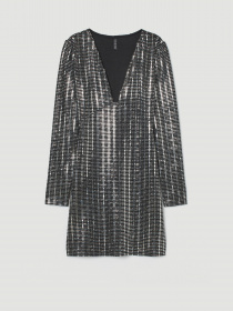 Платье миди H&M модель 0774012_срібний Фото