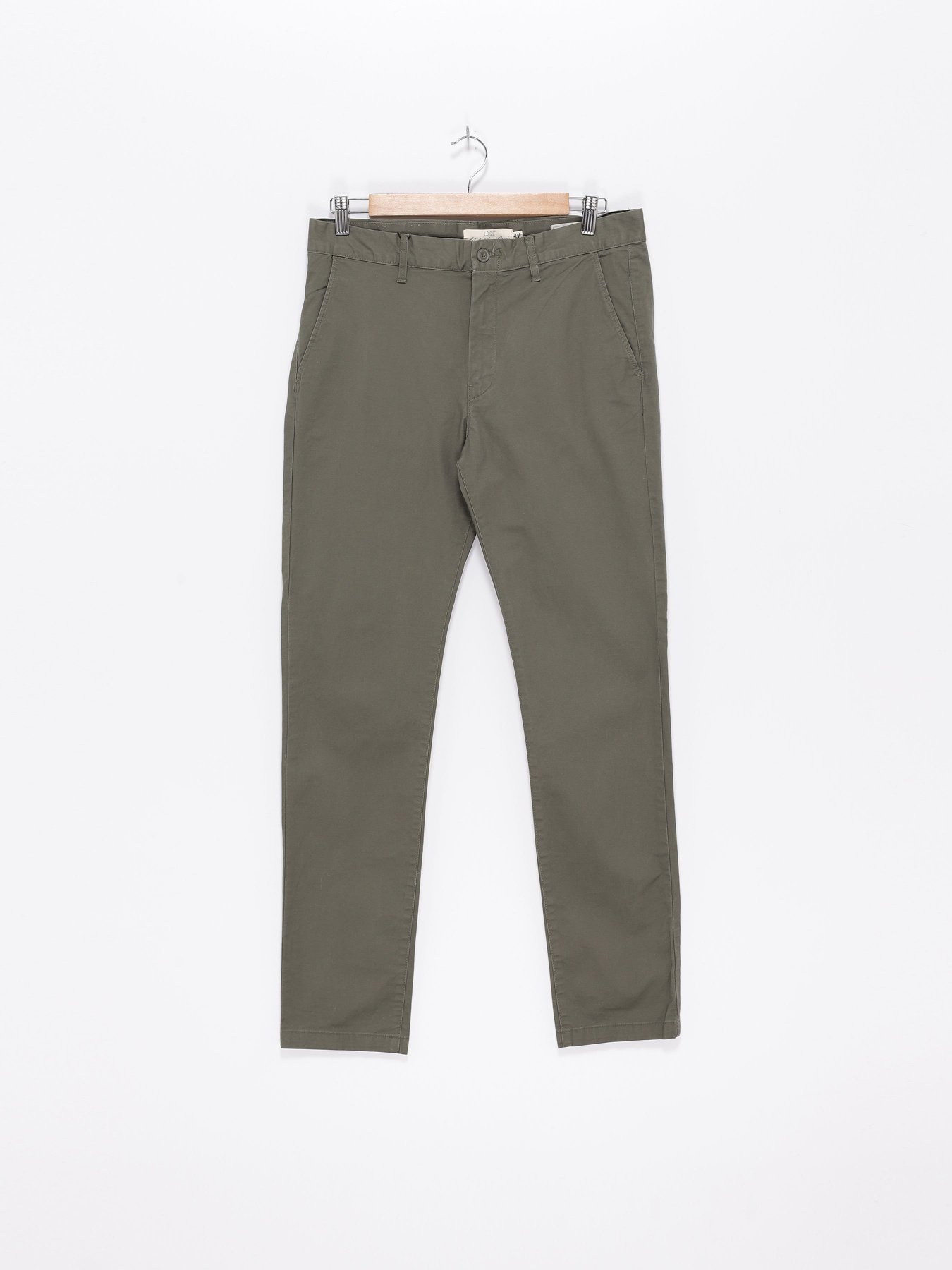 Повседневные штаны H&M модель 0290691_хакі Фото