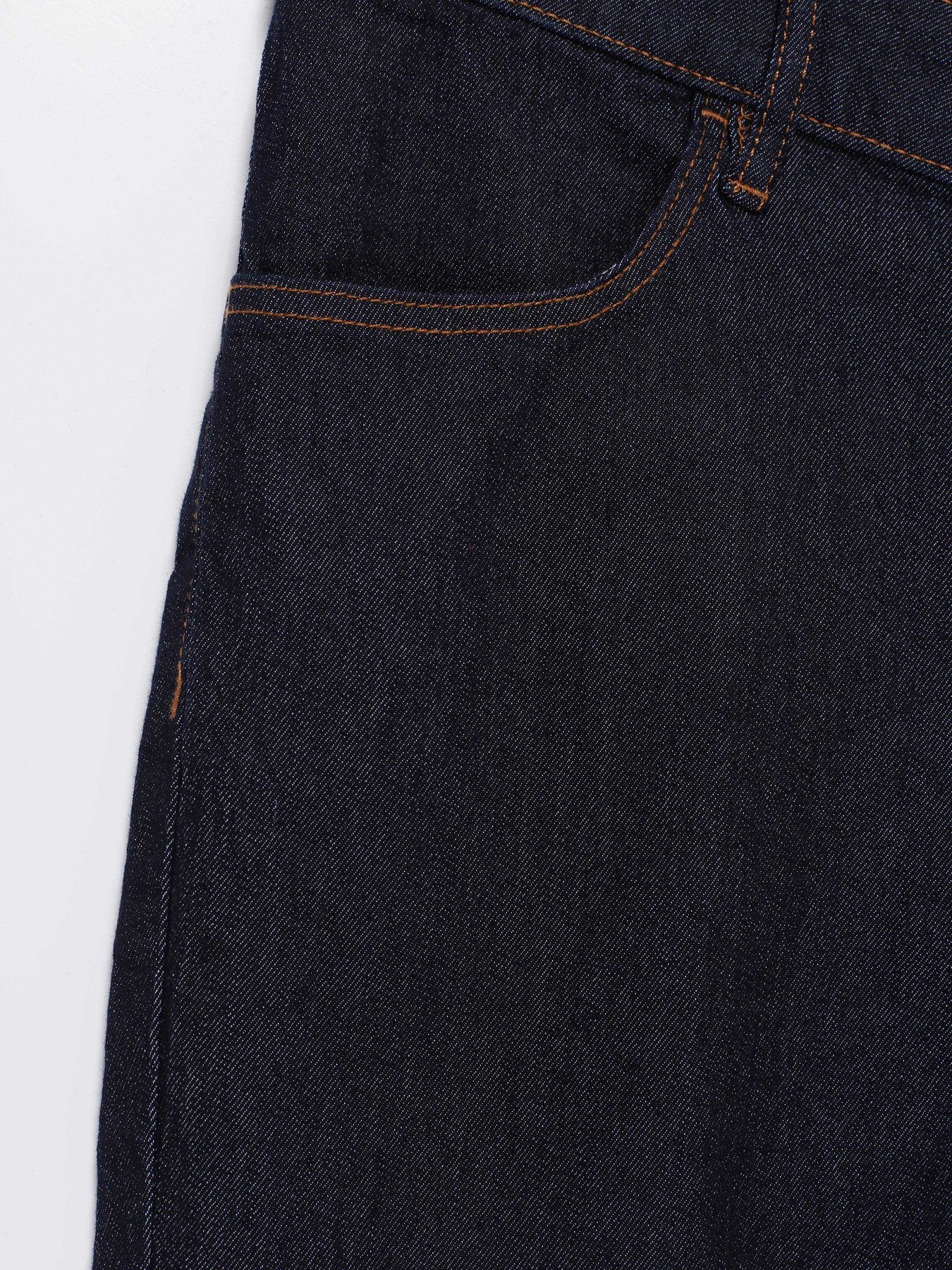 Прямі джинси H&M модель 03098641_т.синій Фото