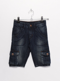 Шорты H&M модель 0389769_т.синій Фото