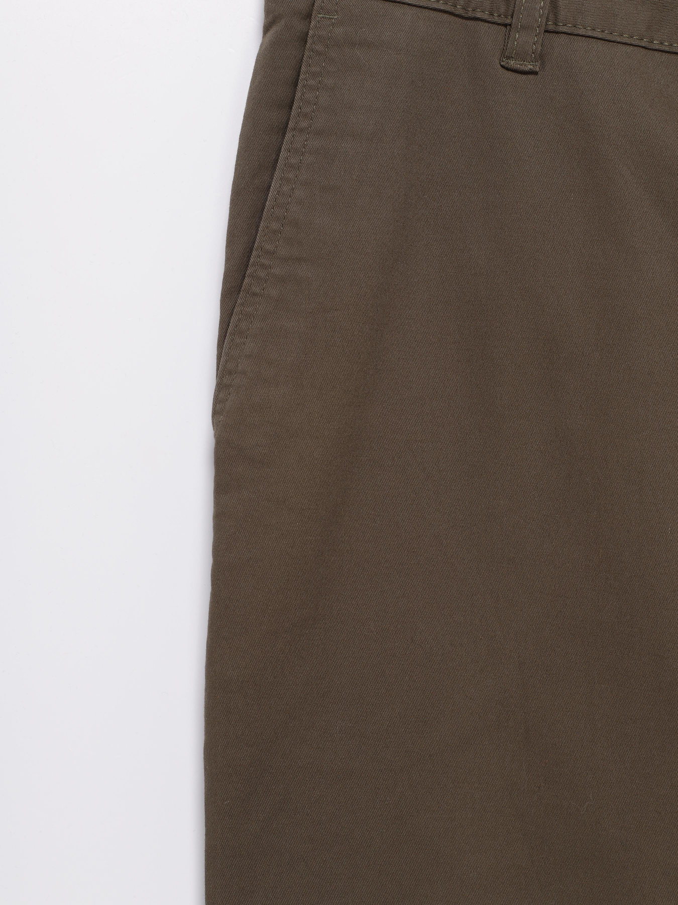 Штани повсякденні H&M модель 0394049_хакі Фото