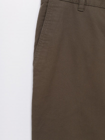 Штани повсякденні H&M модель 0394049_хакі Фото