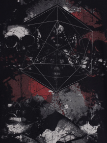 Футболка H&M модель 0401021_чорний комб. Фото