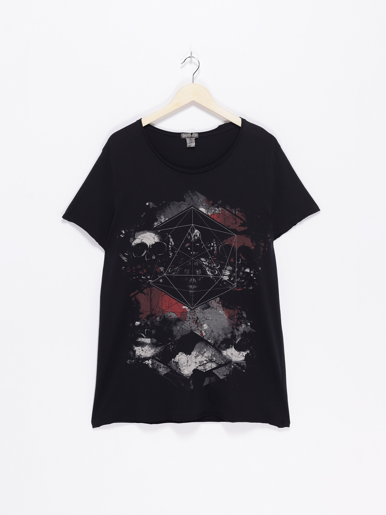 Футболка H&M модель 0401021_чорний комб. Фото