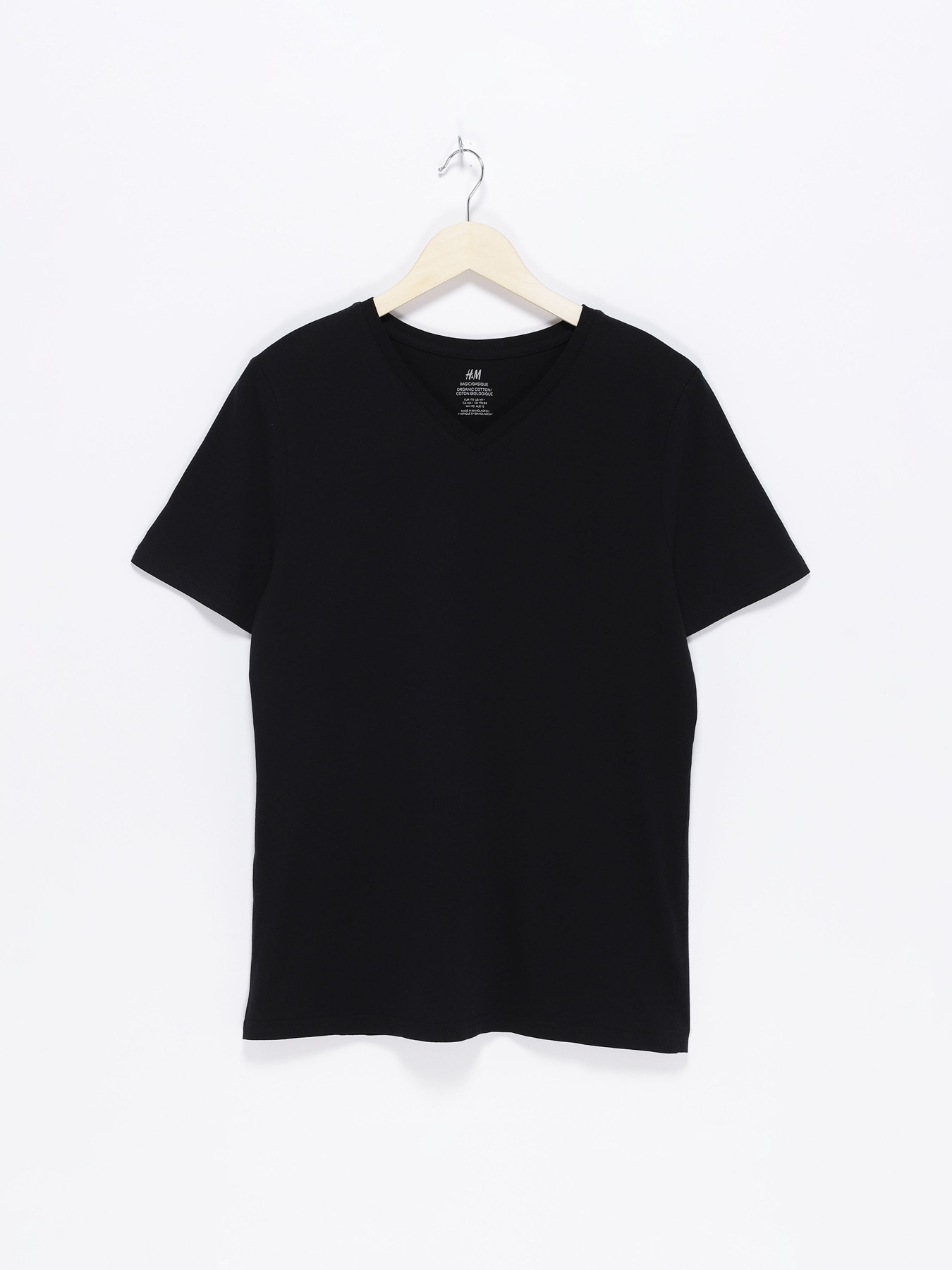 Футболка H&M модель 04039901_чорний Фото