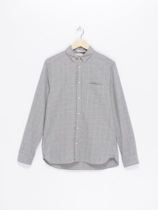 Рубашка H&M модель 0422950_сірий комб. Фото