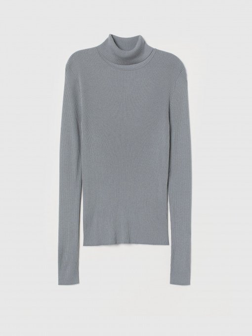 Водолазка H&M модель 0779324_сірий Фото