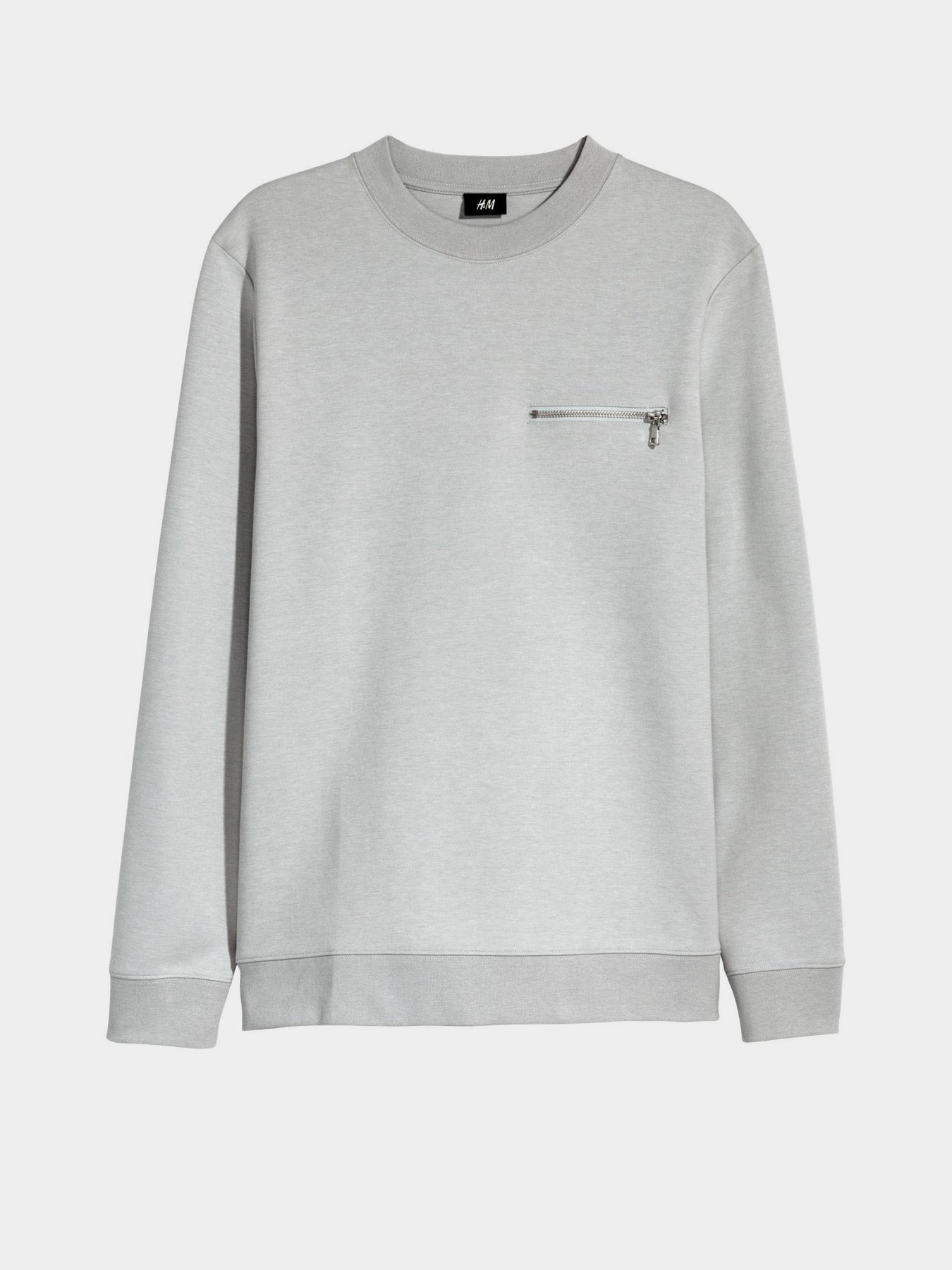 Світшот H&M модель 0438958_сірий Світшот H&M модель 0438958_сірий Фото