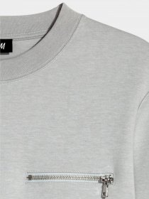 Світшот H&M модель 0438958_сірий Світшот H&M модель 0438958_сірий Фото