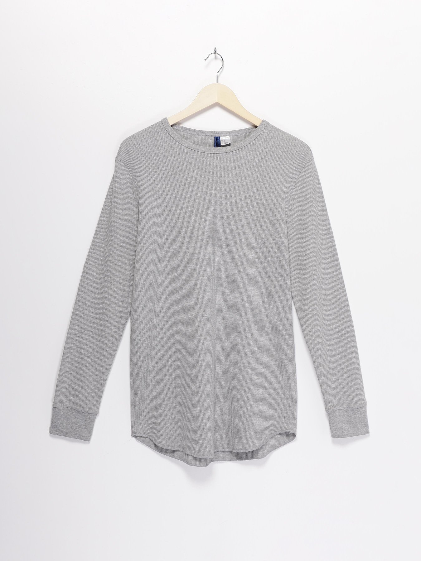 Лонгслив H&M модель 0440119_сірий Фото