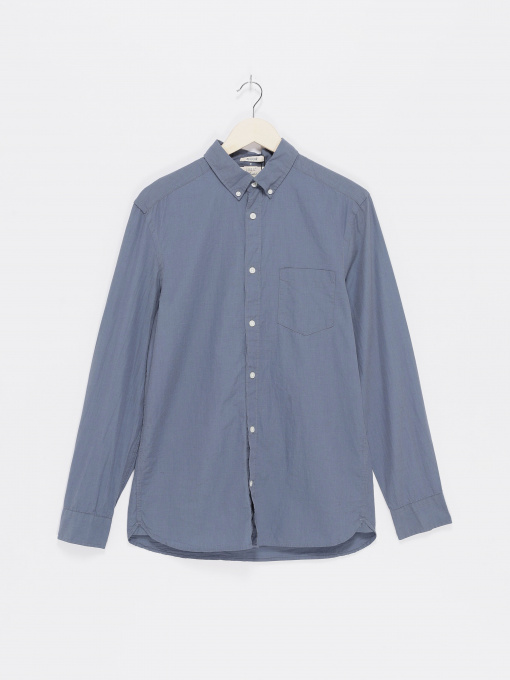 Рубашка H&M модель 0459528_синій Фото