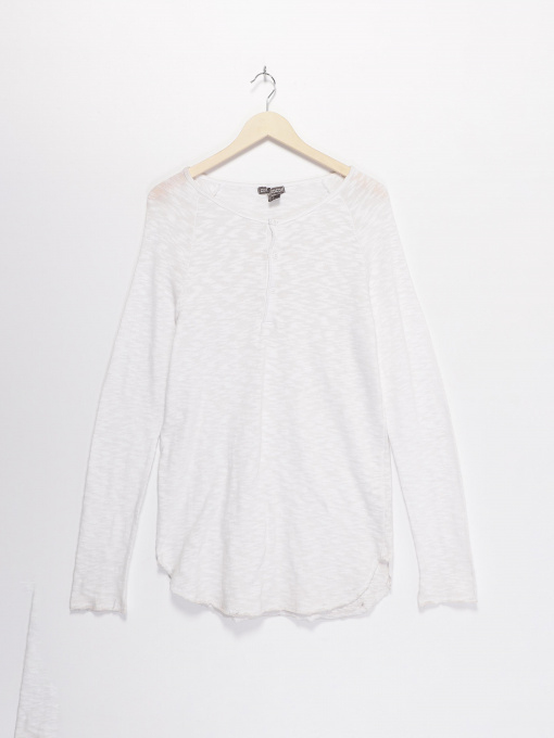 Лонгслив H&M модель 04680115_білий Фото