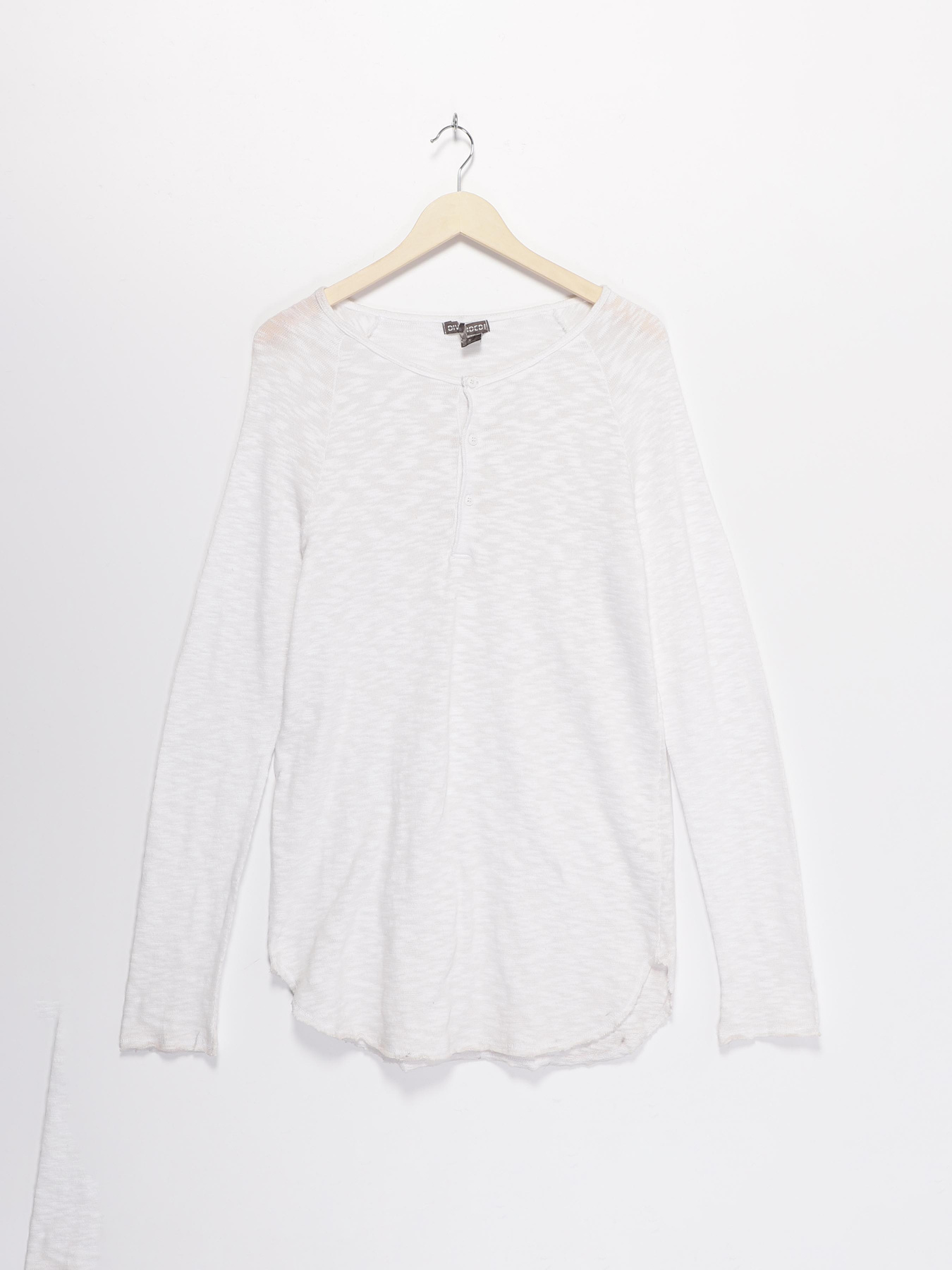 Лонгслів H&M модель 04680115_білий Фото