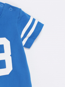 Футболка H&M модель 0478080_синій з білим Фото