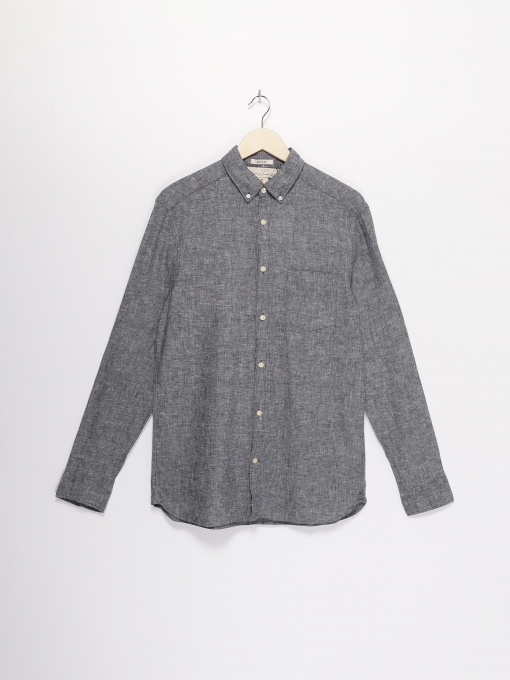 Рубашка H&M модель 0478721_т.синій комб. Фото