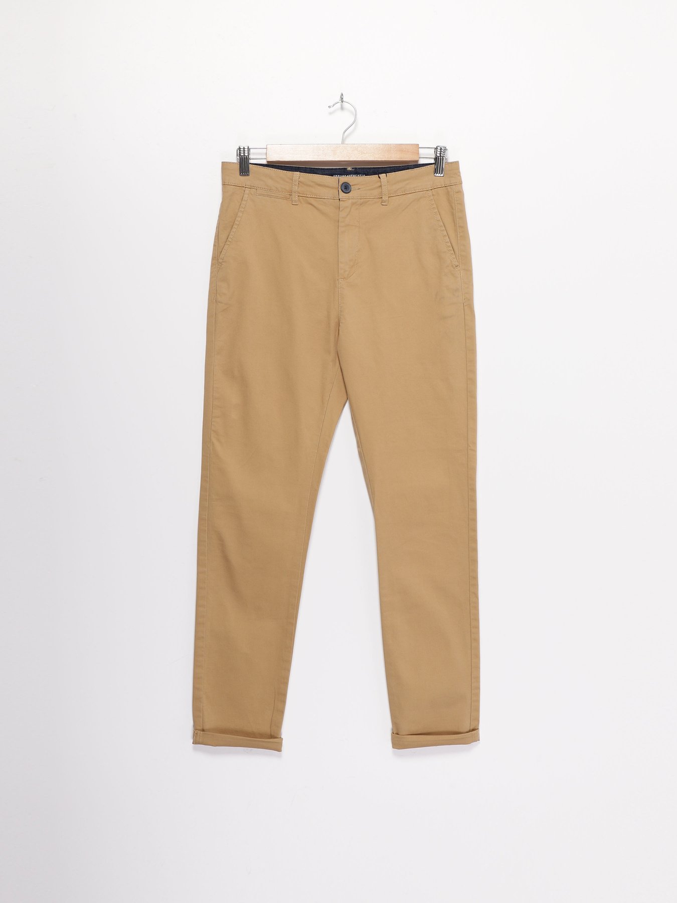 Повсякденні штани H&M модель 04906761_бежевий Фото