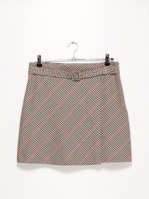 Спідниця міді H&M модель 0790635_комб. Спідниця міді H&M модель 0790635_комб. Фото