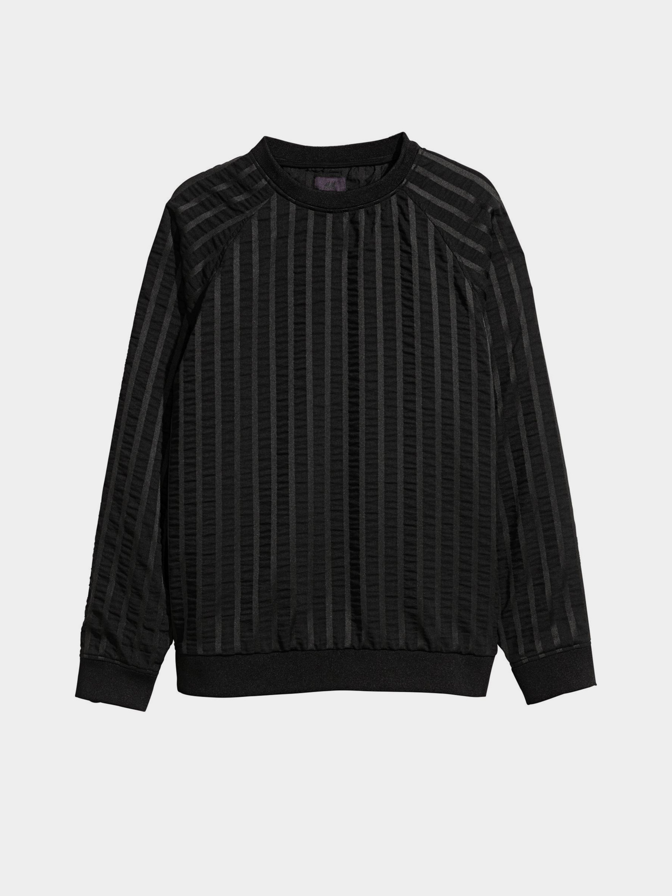 Свитшот H&M модель 0498448_чорний Фото