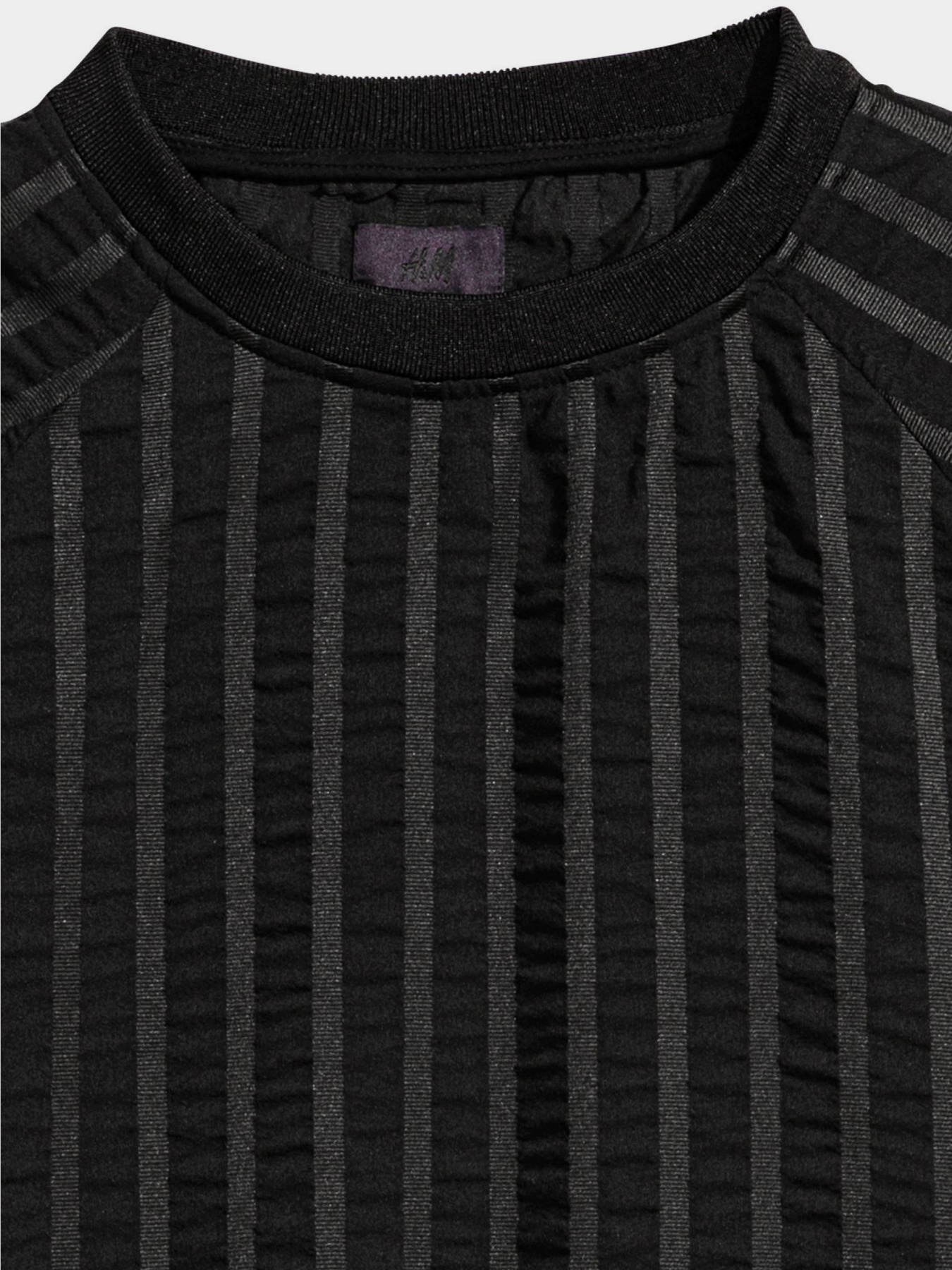 Світшот H&M модель 0498448_чорний Світшот H&M модель 0498448_чорний Фото